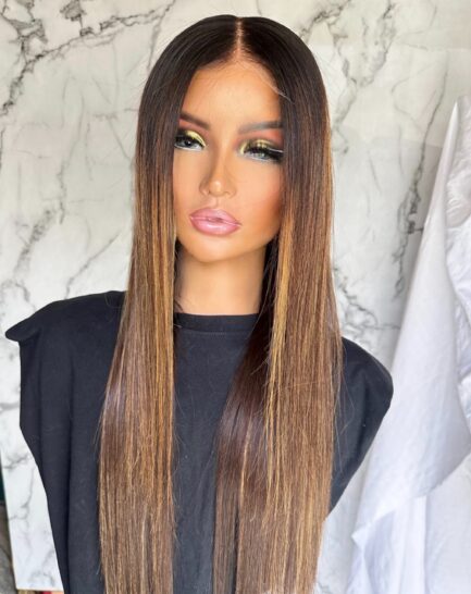 Nya closure wig
