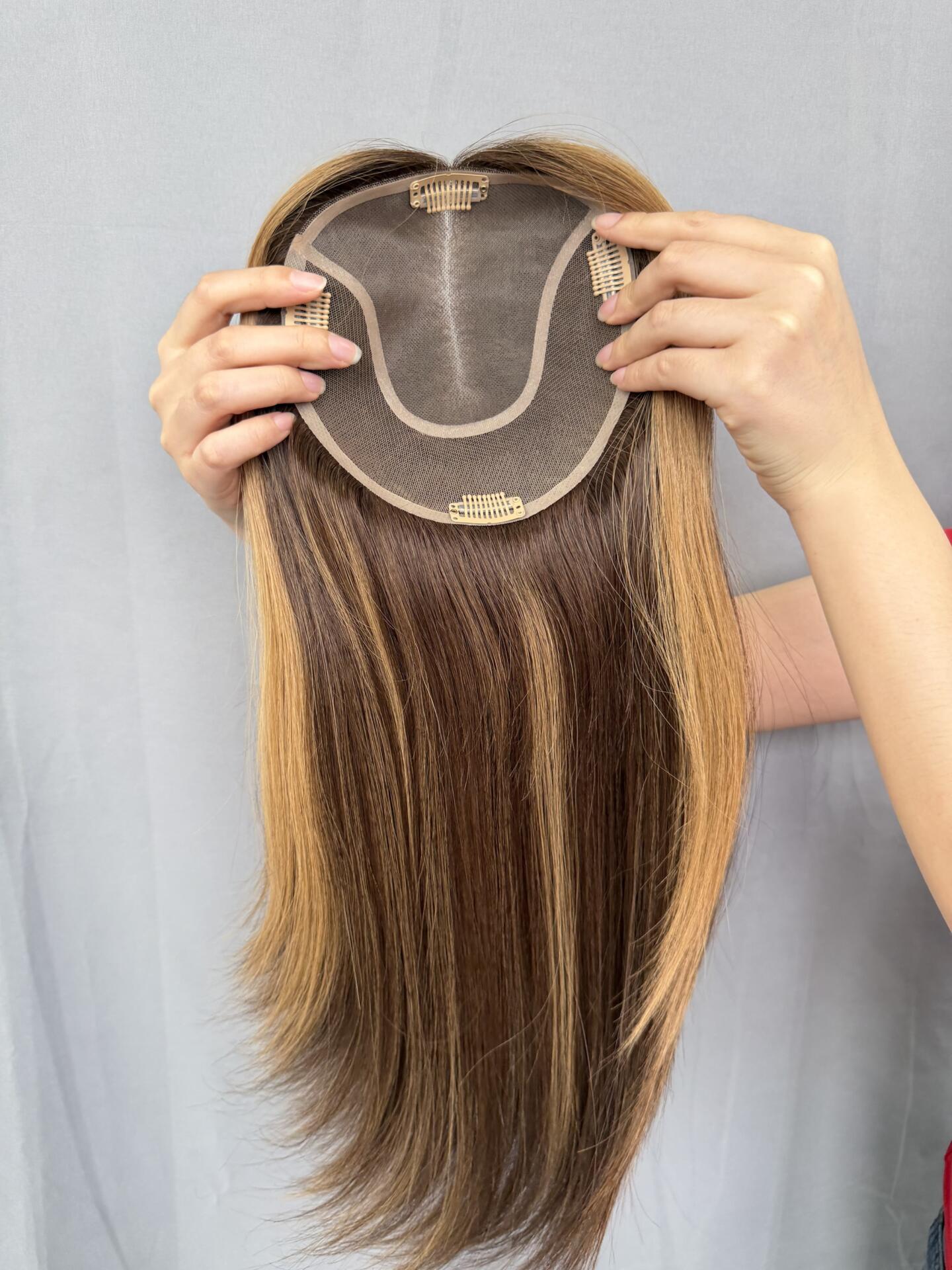 TPO08 Silk Base Caramel Blonde Highlights - Image 4